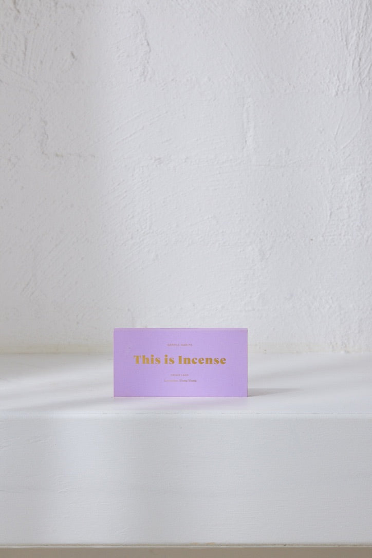 Gentle Habits - This Is Incense